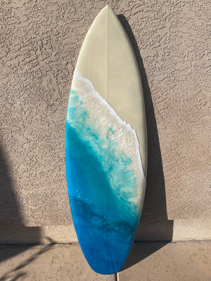 resin surf board